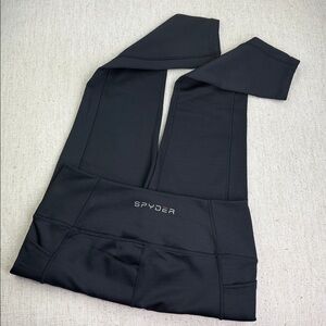 Spyder Tech Core Active Fleece Lined Leggings with Side Pockets Black Size L